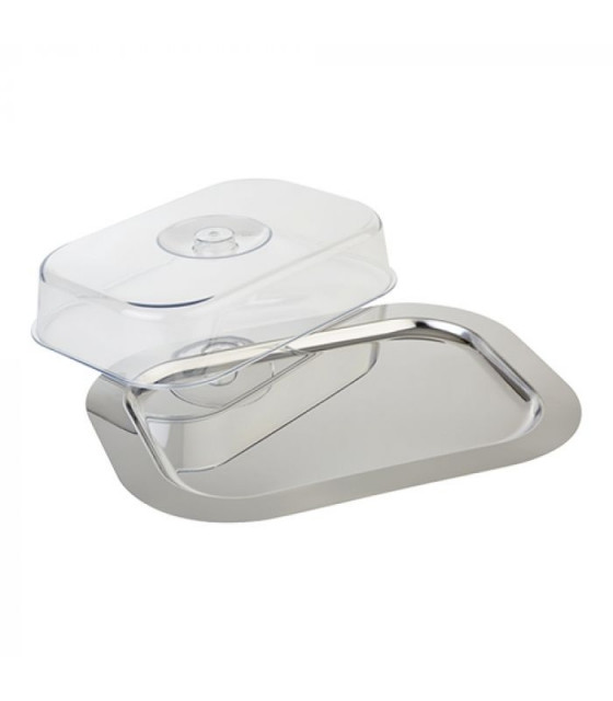 PLATEAU A SERVIR AVEC CLOCHE 42X31CM dans ARTICLES DE PRESENTATION