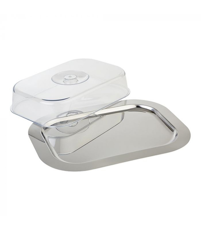 PLATEAU A SERVIR AVEC CLOCHE 42X31CM dans ARTICLES DE PRESENTATION