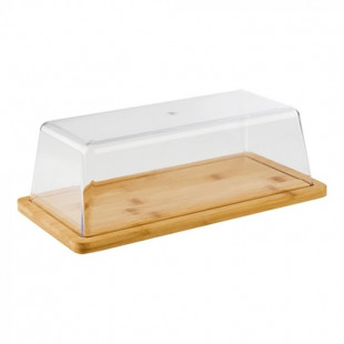 PLATEAU A SERVIR AVEC CLOCHE 32X17CM dans ARTICLES DE PRESENTATION