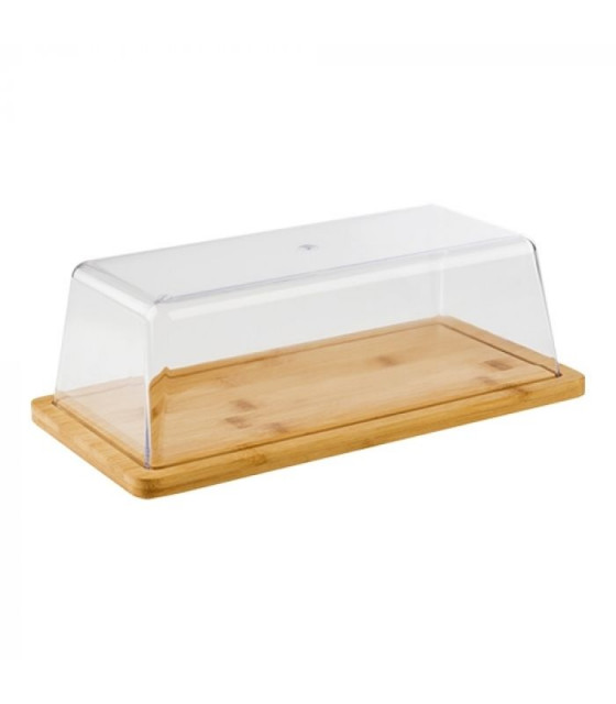PLATEAU A SERVIR AVEC CLOCHE 32X17CM dans ARTICLES DE PRESENTATION