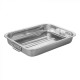 PLAT A ROTIR 35X26CM INOX
