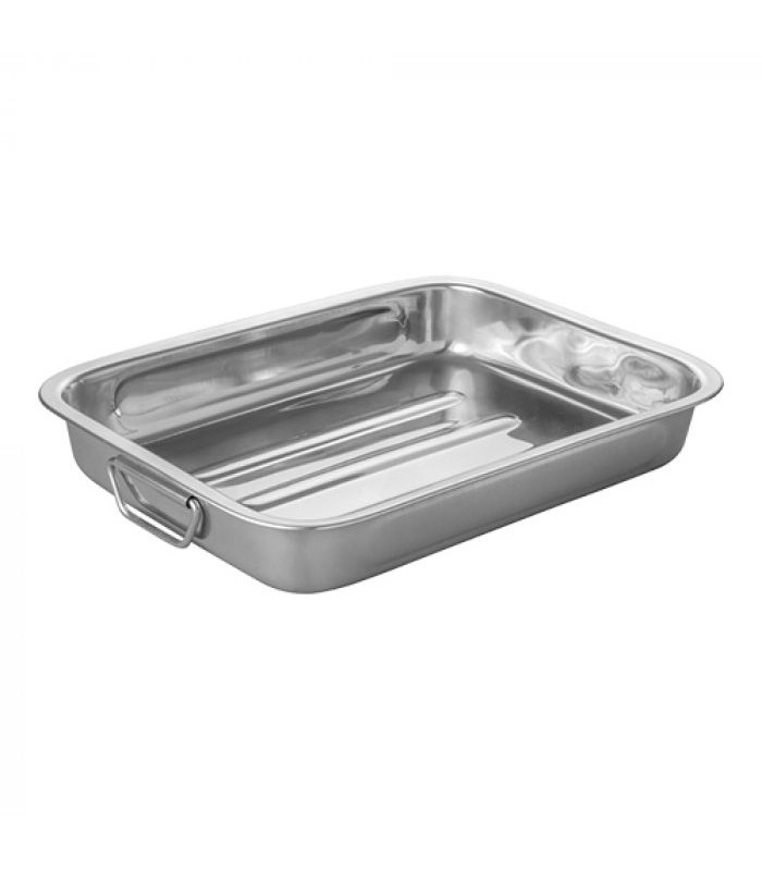 PLAT A ROTIR 35X26CM INOX dans PLAQUE DE CUISSON