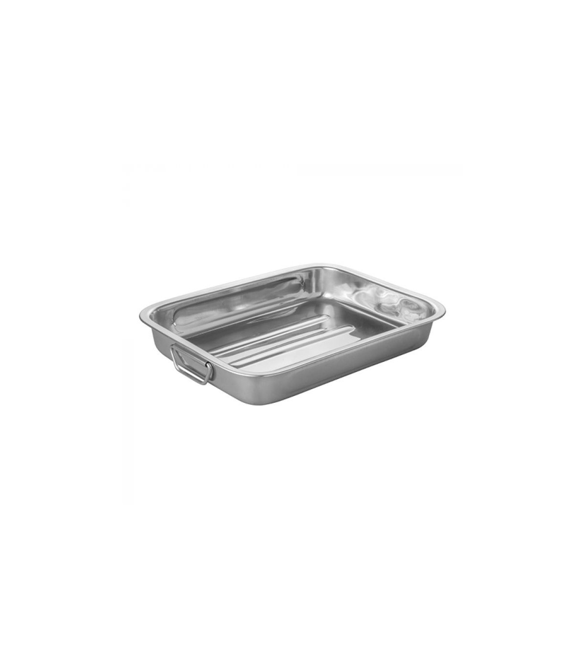 PLAT A ROTIR 35X26CM INOX dans PLAQUE DE CUISSON