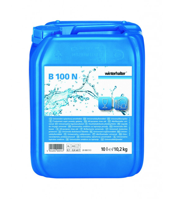 PRODUIT DE RINCAGE B 100 N 10LT 20000513 WINTERHALTER dans LAVE VAISSELLE