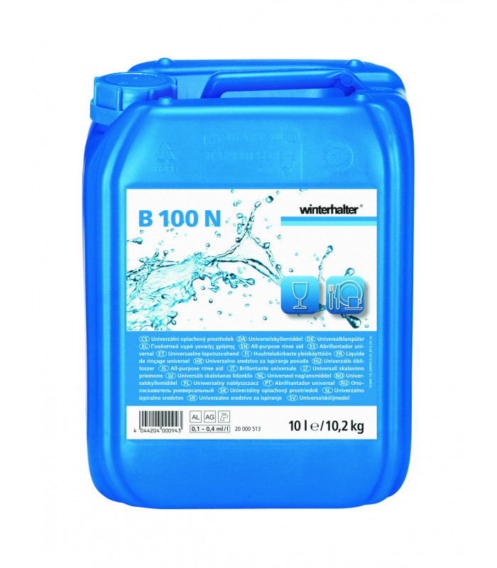 PRODUIT DE RINCAGE B 100 N 10LT 20000513 WINTERHALTER dans LAVE VAISSELLE