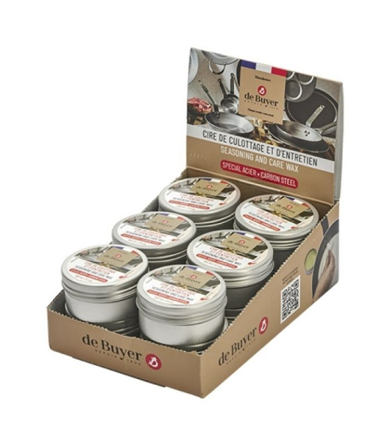 CIRE DE CULOTTAGE ET D'ENTRETIEN 12X100ML DE BUYER dans POELES DE BUYER