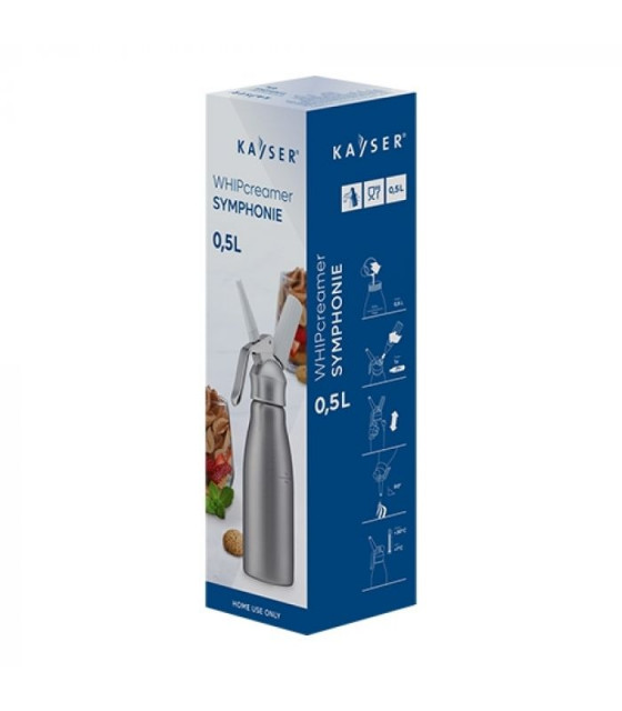 SIPHON A CREME CHANTILLY 0.5LT KAYSER dans SIPHONS