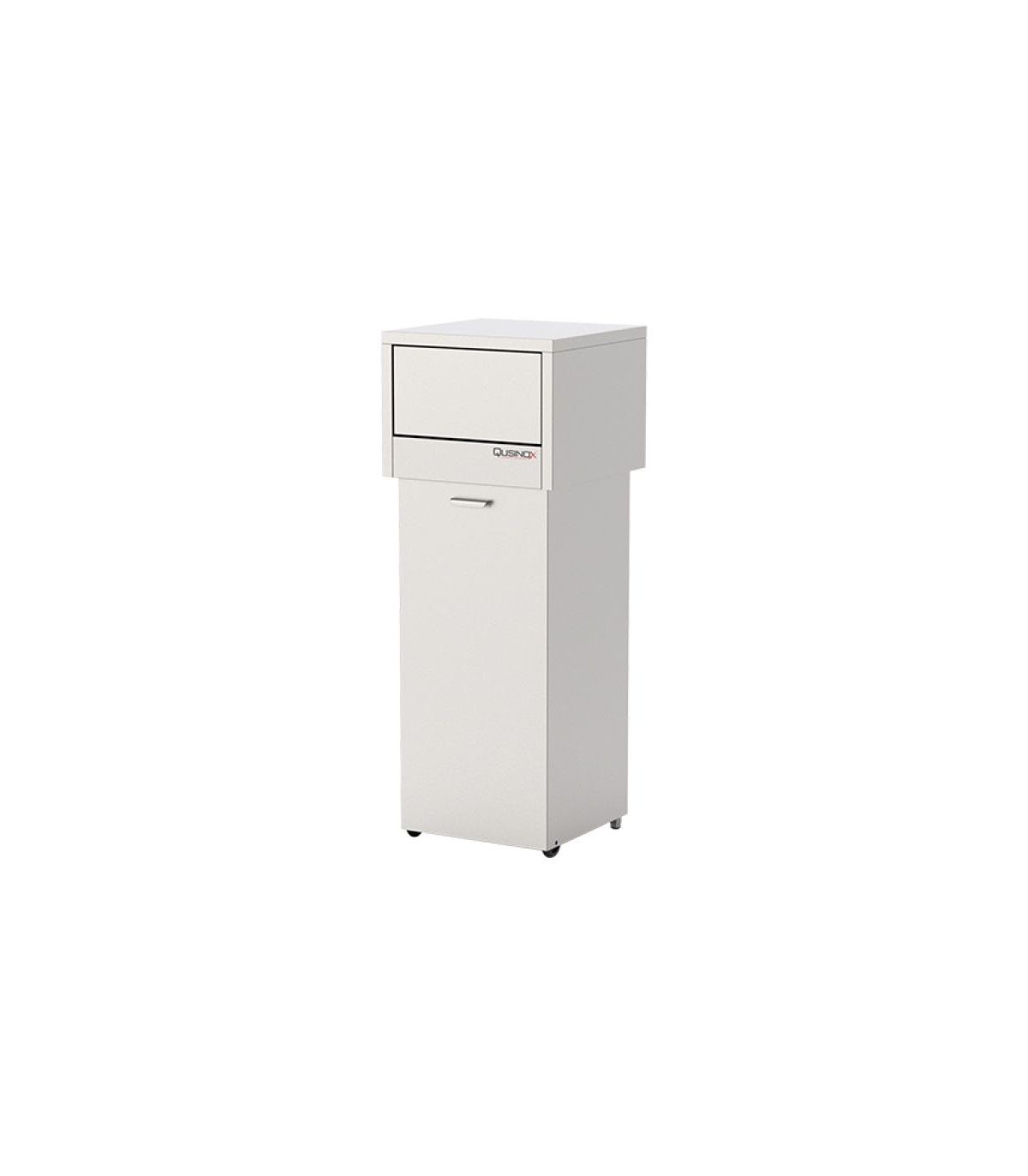 POUBELLE 140LT INOX dans POUBELLES