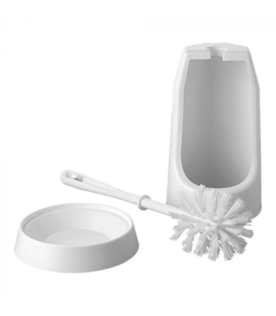 BROSSE POUR TOILETTE EN PLASTIQUE CUISIMAT dans SANITAIRE