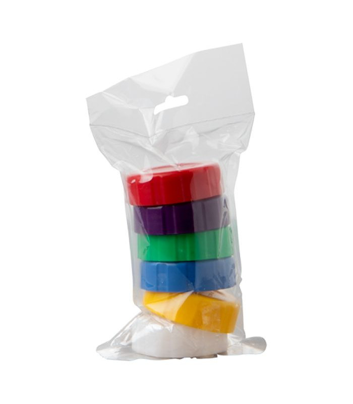 SET DE BOUCHONS COLORES ARAVEN dans FLACONS DOSEURS