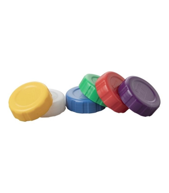 SET DE BOUCHONS COLORES ARAVEN dans FLACONS DOSEURS