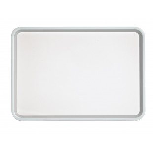 PLATEAU 400X600 MM BLANC PLATEX dans PRESENTATION