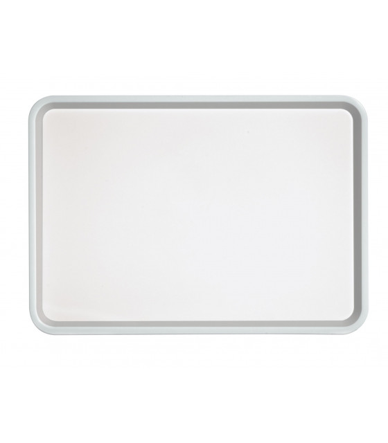 PLATEAU 400X600 MM BLANC PLATEX dans PRESENTATION