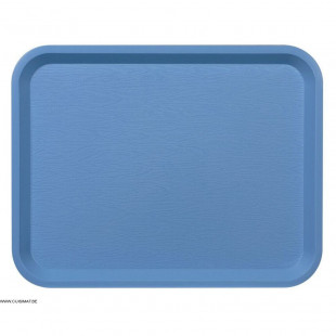 PLATEAU FAST FOOD BLEU 35X27.2CM PLATEX dans PLATEAUX