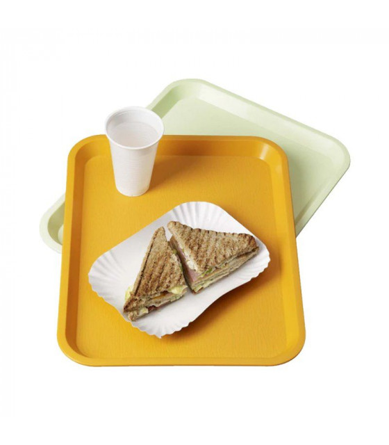 PLATEAU FAST FOOD ANIS 35X27.2CM PLATEX dans PLATEAUX