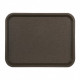 PLATEAU FAST FOOD MARRON 35X27.2CM PLATEX