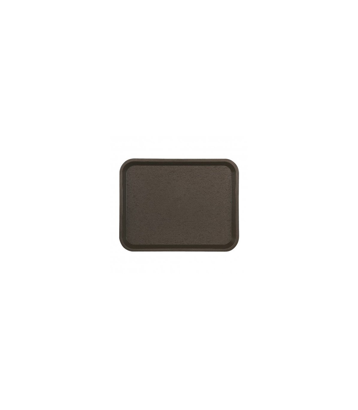 PLATEAU FAST FOOD MARRON 35X27.2CM PLATEX dans PLATEAUX