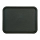 PLATEAU FAST FOOD NOIR 35X27.2CM PLATEX