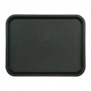PLATEAU FAST FOOD NOIR 35X27.2CM PLATEX dans PLATEAUX