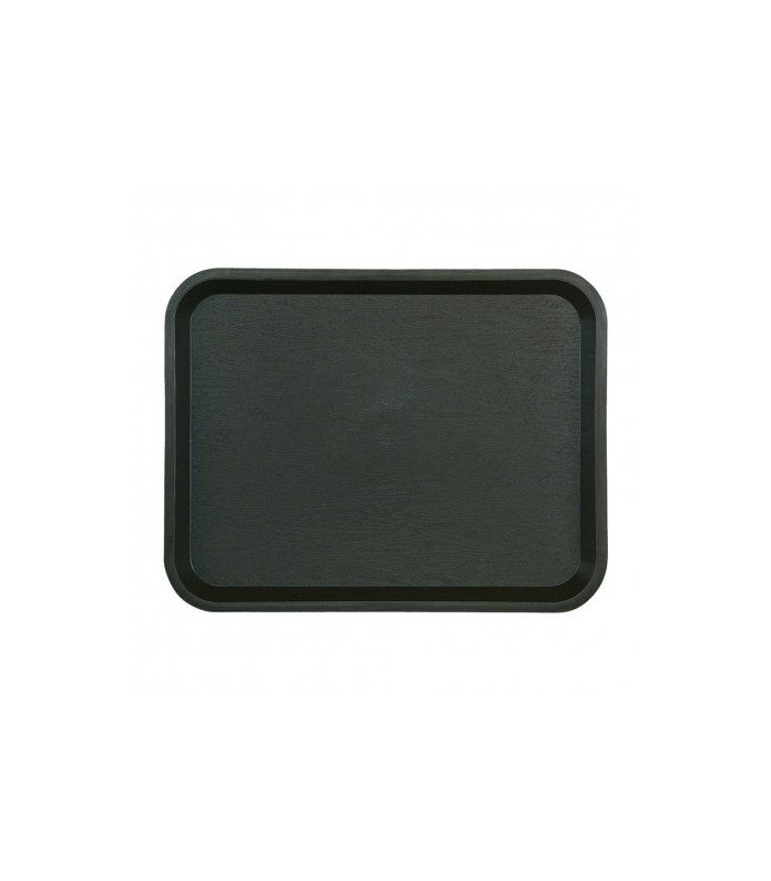 PLATEAU FAST FOOD NOIR 35X27.2CM PLATEX dans PLATEAUX