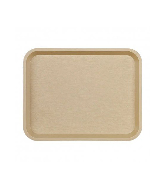 PLATEAU FAST FOOD SABLE 35X27.2CM PLATEX dans PLATEAUX