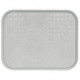 PLATEAU ACER PP GRIS 46X36CM PLATEX