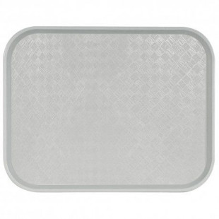 PLATEAU ACER PP GRIS 46X36CM PLATEX dans PLATEAUX