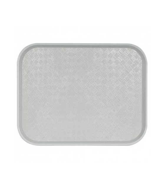 PLATEAU ACER PP GRIS 46X36CM PLATEX dans PLATEAUX