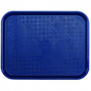 PLATEAU ACER PP BLEU MARINE 46X36CM PLATEX dans PLATEAUX
