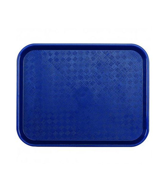 PLATEAU ACER PP BLEU MARINE 46X36CM PLATEX dans PLATEAUX