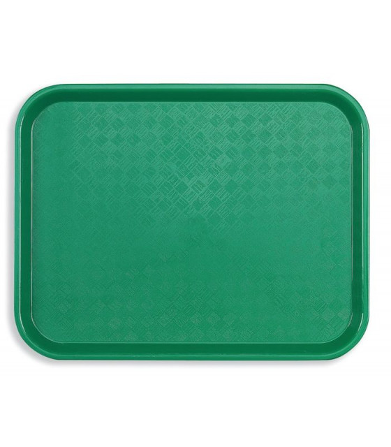 PLATEAU ACER PP VERT 46X36CM PLATEX dans PLATEAUX