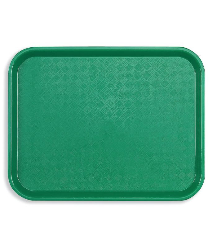 PLATEAU ACER PP VERT 46X36CM PLATEX dans PLATEAUX