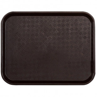 PLATEAU ACER PP CHOCOLAT 46X36CM PLATEX dans PLATEAUX