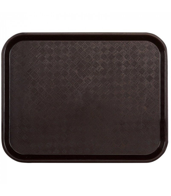 PLATEAU ACER PP CHOCOLAT 46X36CM PLATEX dans PLATEAUX