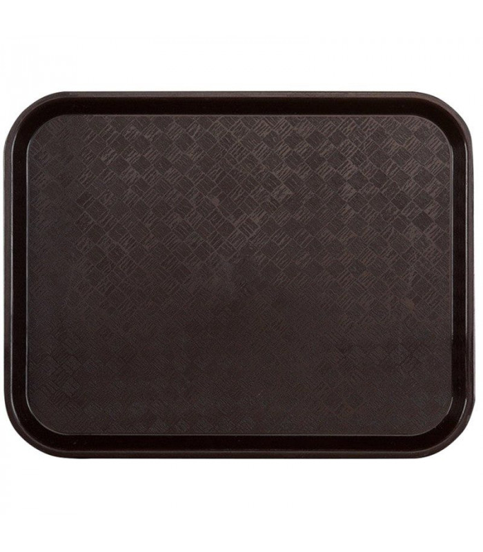 PLATEAU ACER PP CHOCOLAT 46X36CM PLATEX dans PLATEAUX