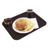 PLATEAU ACER PP CHOCOLAT 46X36CM PLATEX dans PLATEAUX