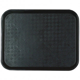 PLATEAU ACER PP NOIR 46X36CM PLATEX dans PLATEAUX