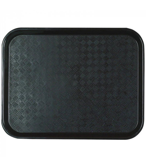 PLATEAU ACER PP NOIR 46X36CM PLATEX dans PLATEAUX