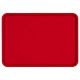 PLATEAU 400X600 MM ROUGE PLATEX