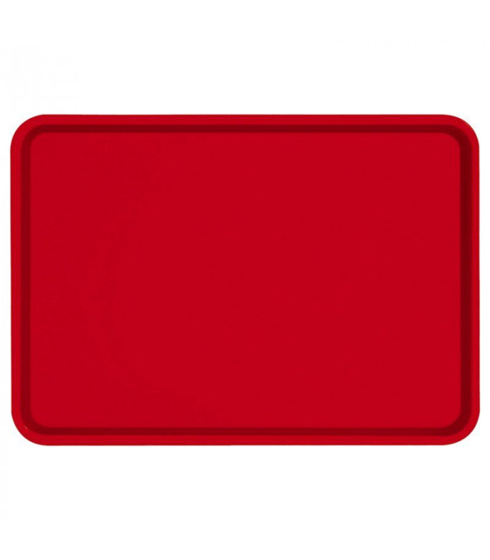 PLATEAU 400X600 MM ROUGE PLATEX dans PRESENTATION