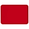 PLATEAU 400X600 MM ROUGE PLATEX dans PRESENTATION