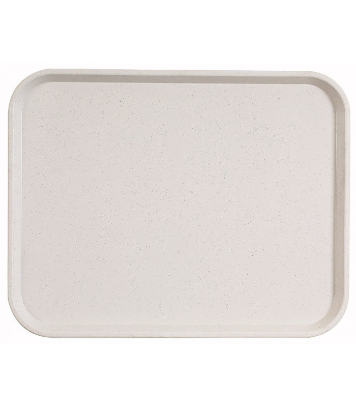 PLATEAU RECTANFULAIRE 46X36CM GRIS PLATEX dans PLATEAUX
