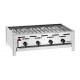 GRILL DE TABLE GAZ COMBI 4 BRULEURS GPL BARTSCHER