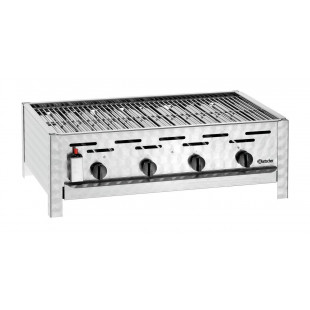 GRILL DE TABLE GAZ COMBI 4 BRULEURS GPL BARTSCHER dans BARBECUE