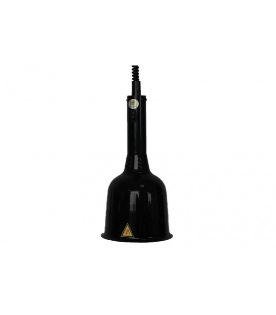 LAMPE CHAUFFANTE DOME - H 400MM - 180MM - LAMPE BLANCHE IR 250W INCLUE dans PONT CHAUFFANT