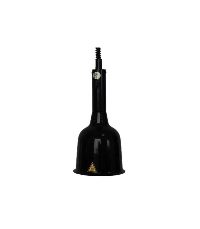 LAMPE CHAUFFANTE DOME - H 400MM - 180MM - LAMPE BLANCHE IR 250W INCLUE dans PONT CHAUFFANT