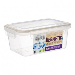 CONTAINER TOUS USAGES 1LT GREATPLASTIC dans BOITES DE CONSERVATION