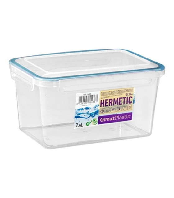 CONTAINER TOUS USAGES 2.4LT GREATPLASTIC dans BOITES DE CONSERVATION