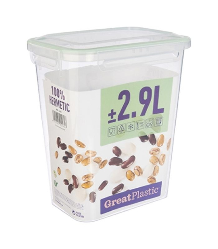 CONTAINER TOUS USAGES 2.9LT GREATPLASTIC dans BOITES DE CONSERVATION