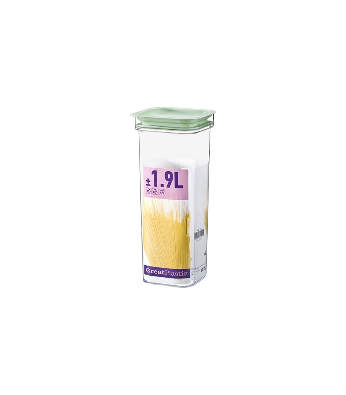 CONTAINER TOUS USAGES 1.9LT GREATPLASTIC dans BOITES DE CONSERVATION